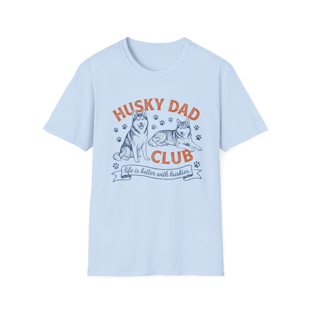 Husky Dad Club T-Shirt